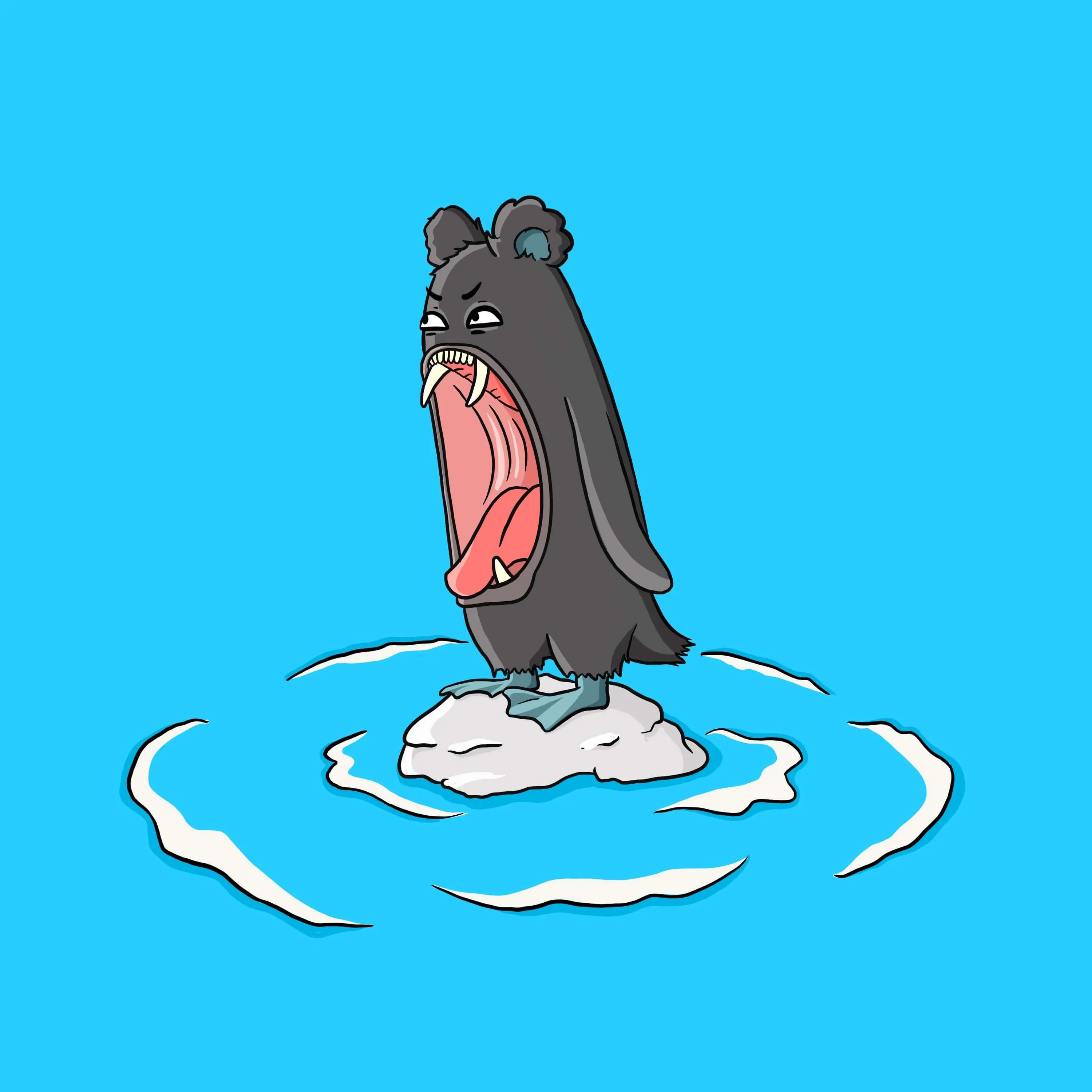 Cartoon – illustration af Cathrine Klamer