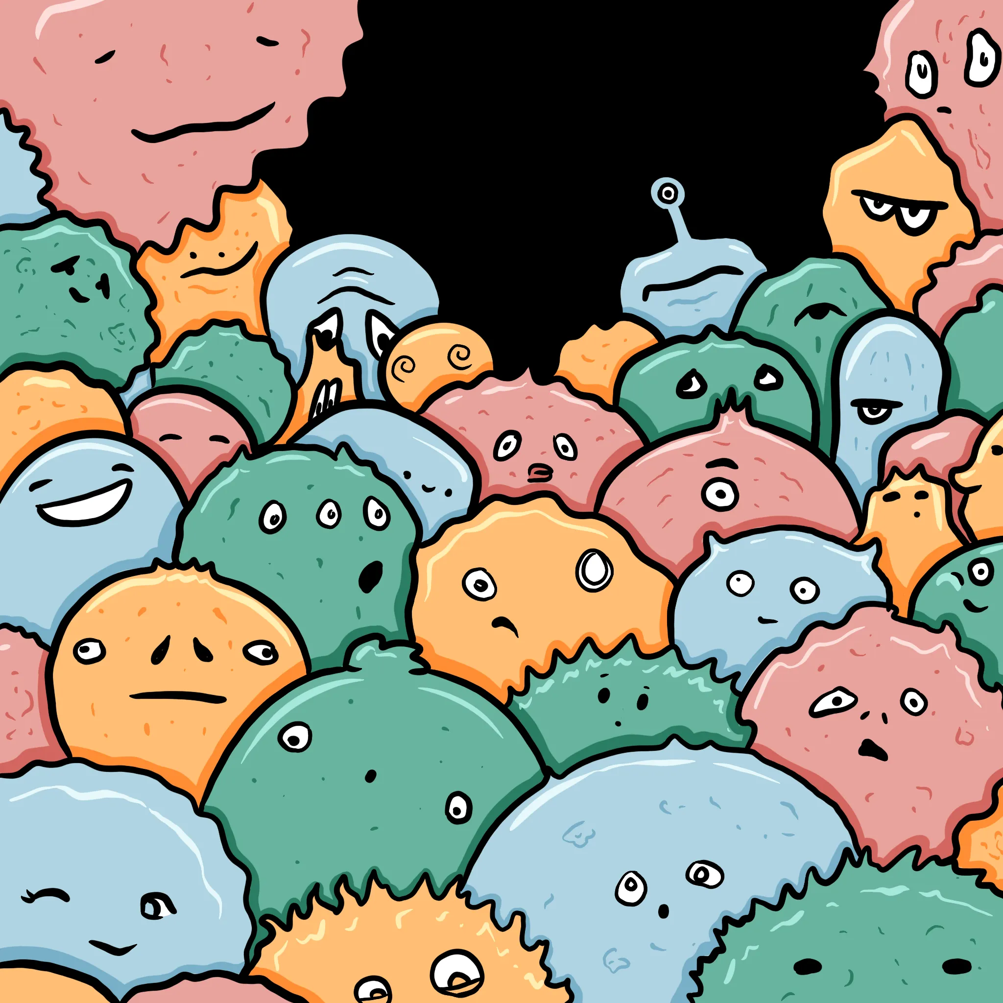 Cartoon – illustration af Cathrine Klamer