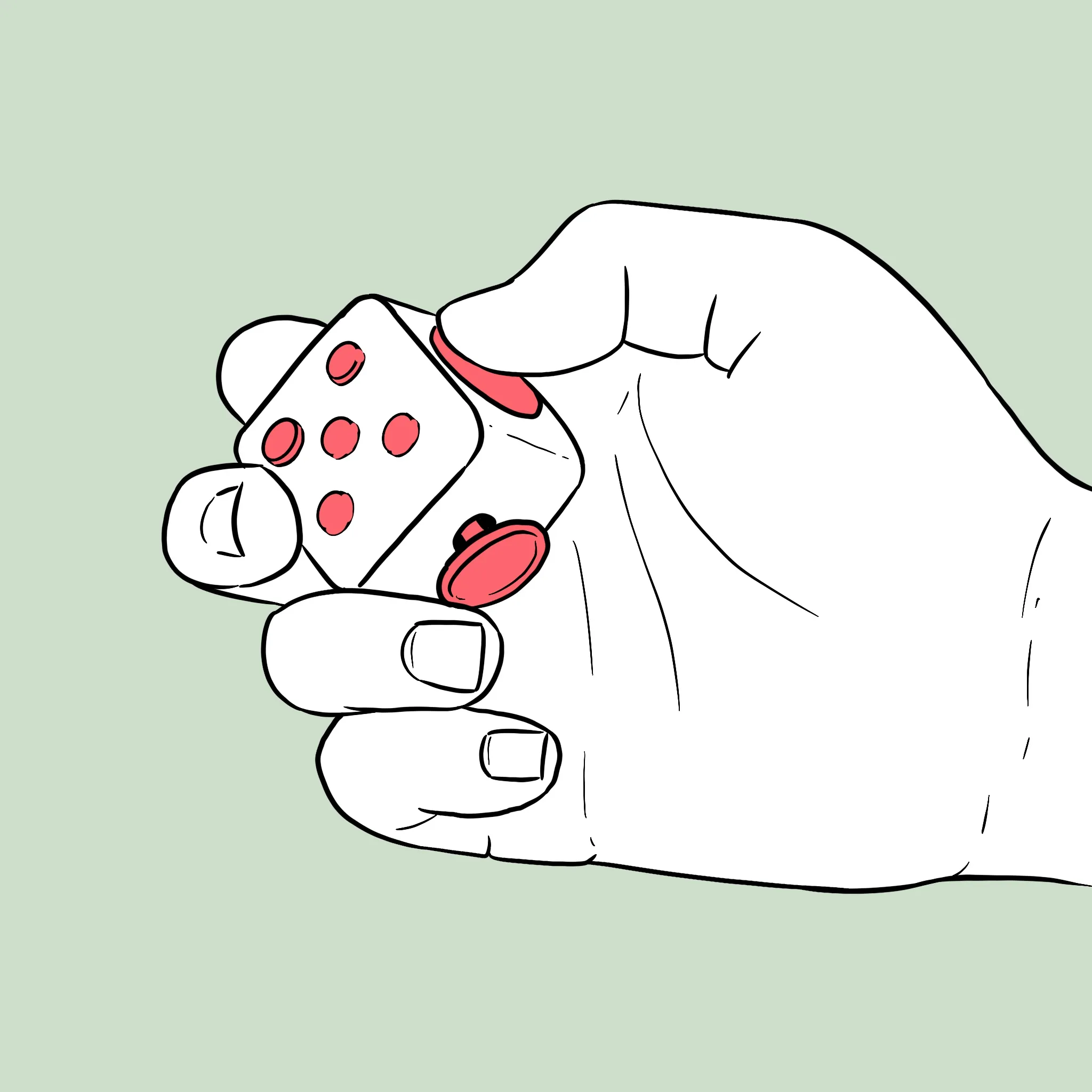 Custom content – illustration af Cathrine Klamer