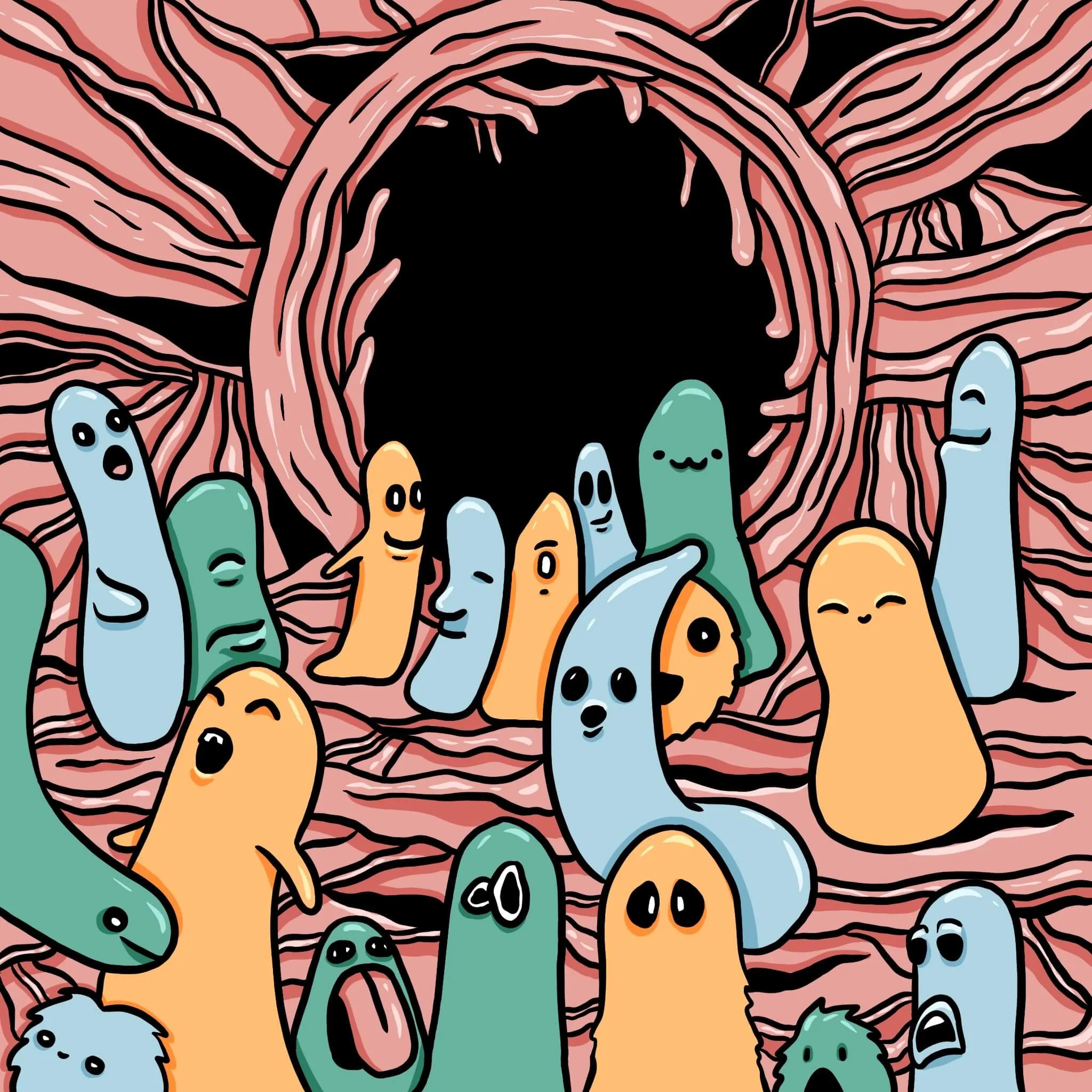 Cartoon – illustration af Cathrine Klamer