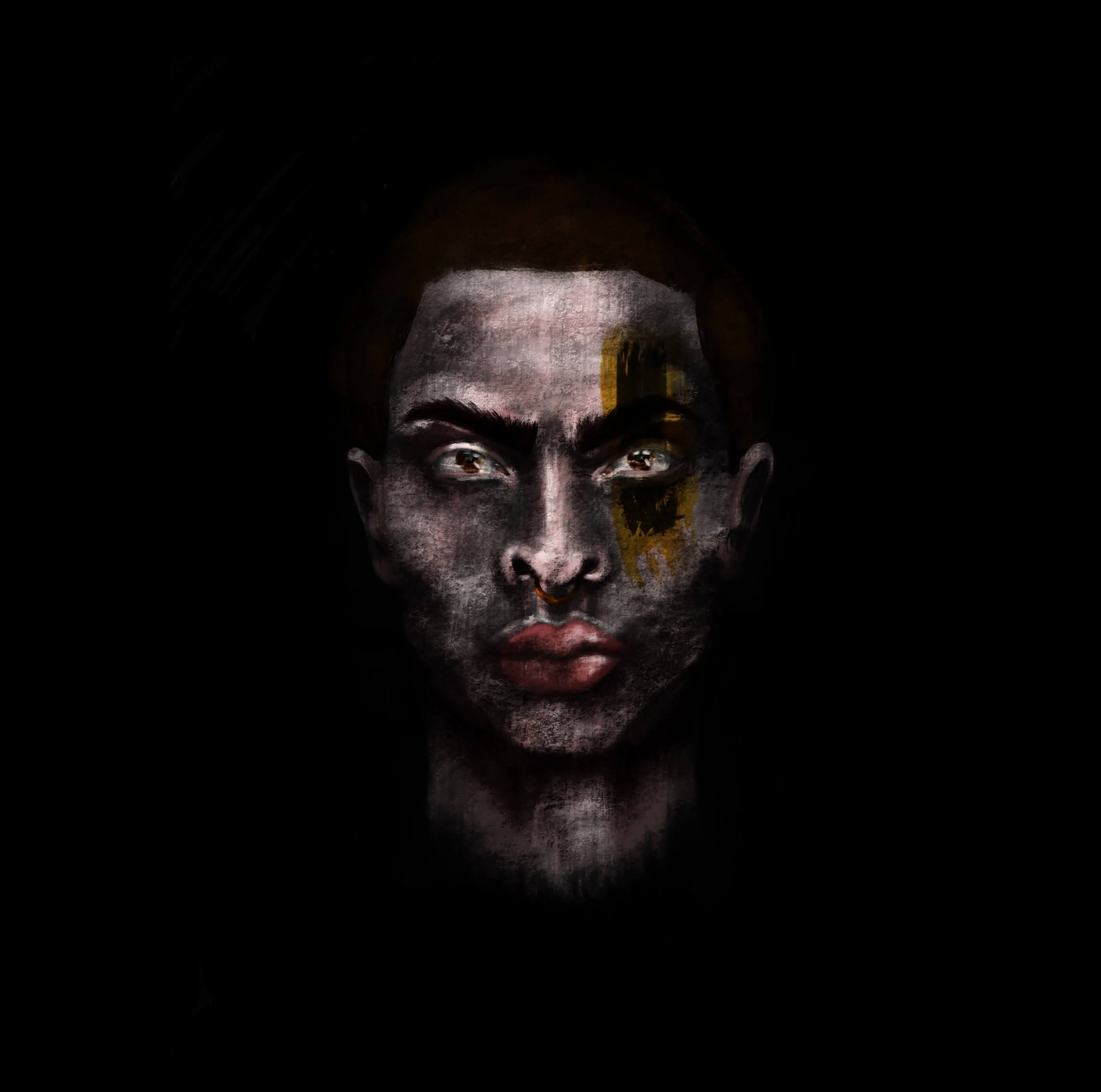 Portraits – illustration af Cathrine Klamer