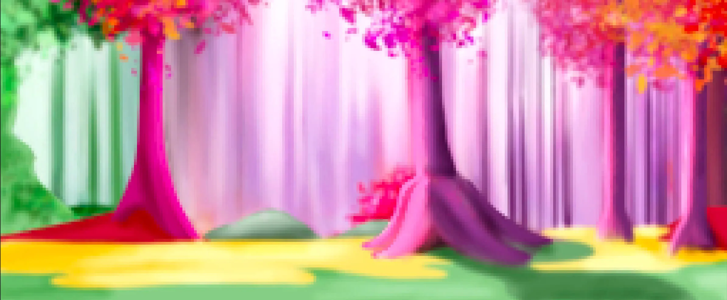 Pixel art – illustration af Cathrine Klamer