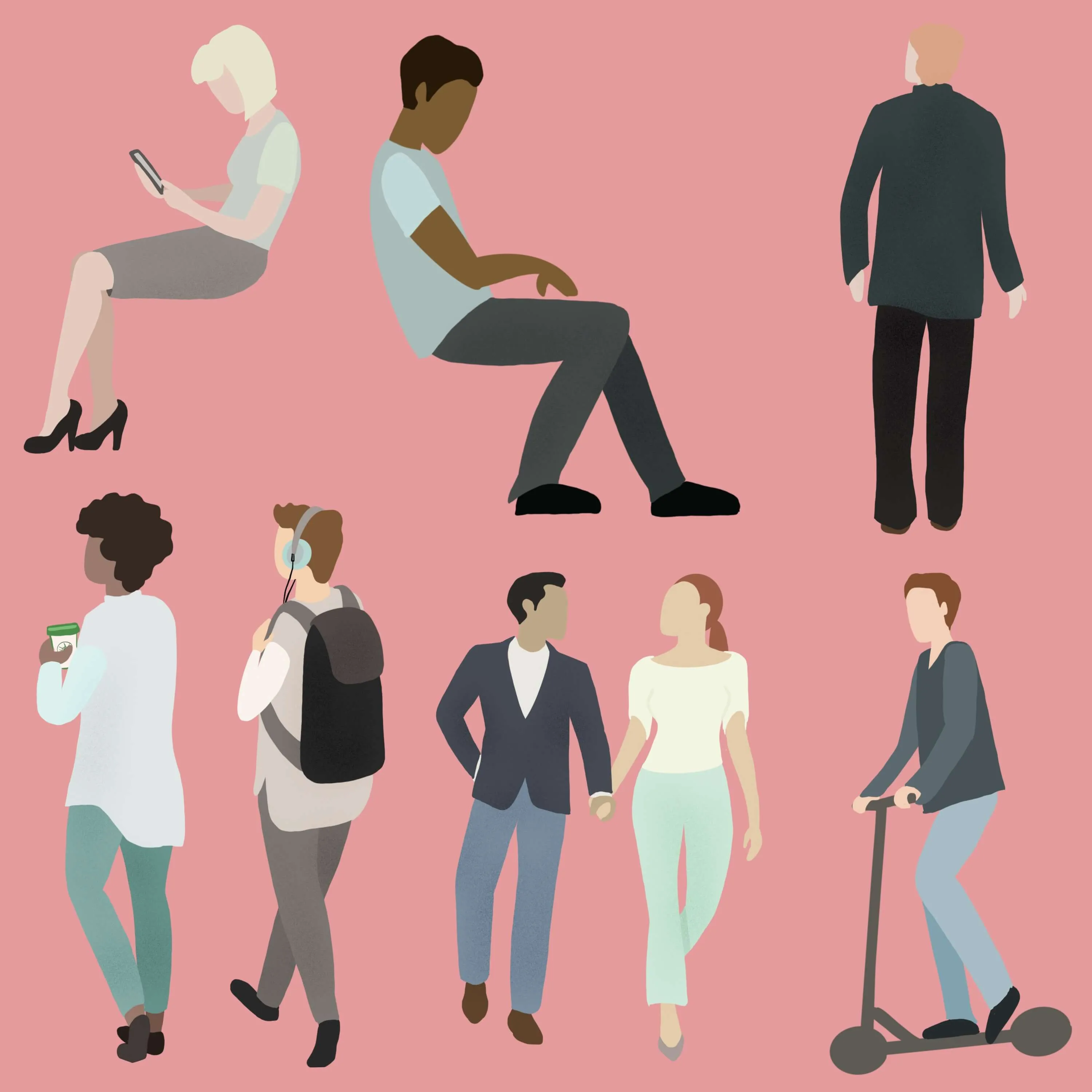 Colourmix – illustration af Cathrine Klamer